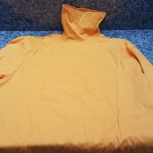 Bogner men's yellow turtleneck